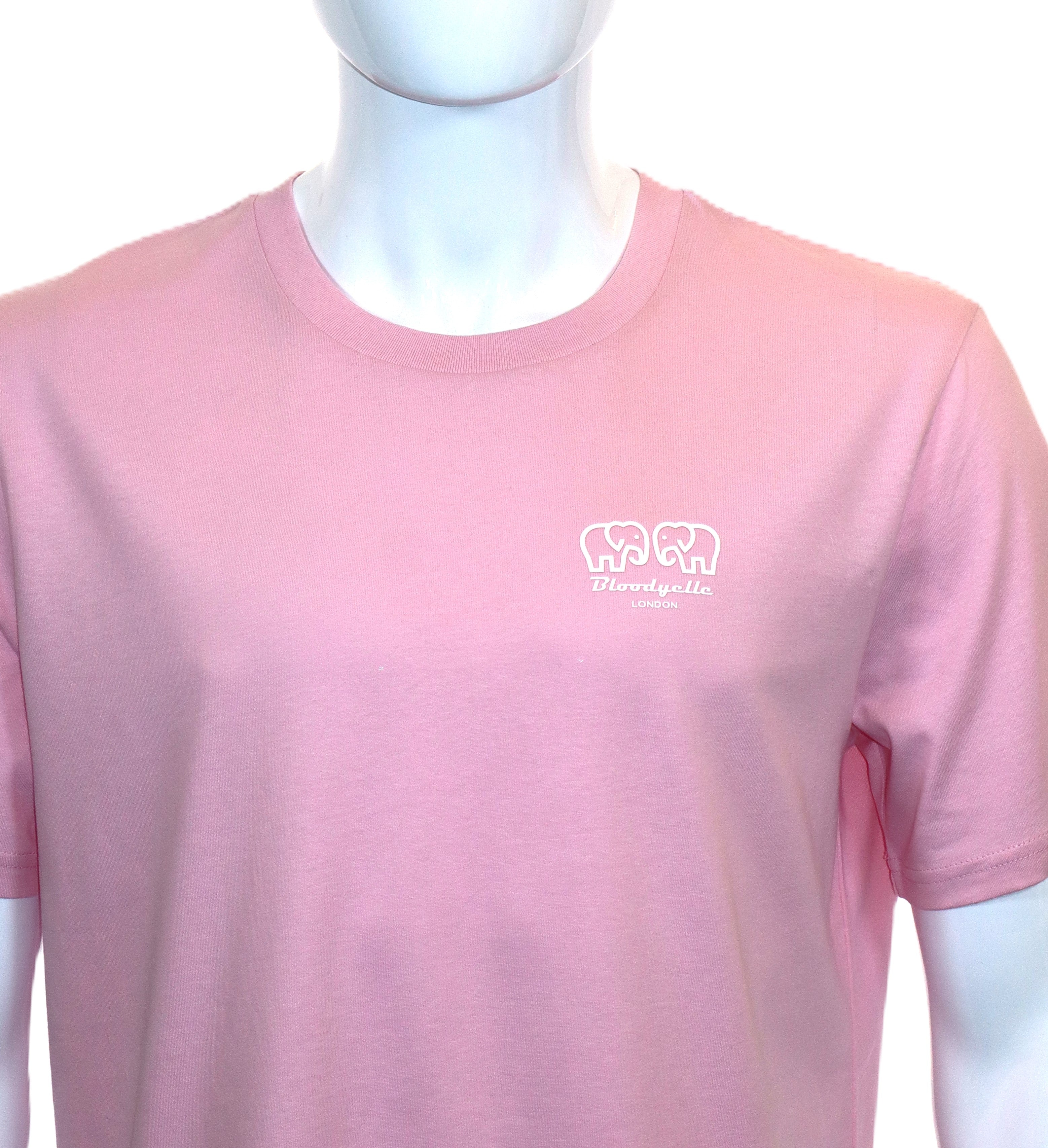 Pink Bloodyelle Mini Raised Rubberised Logo T-Shirt