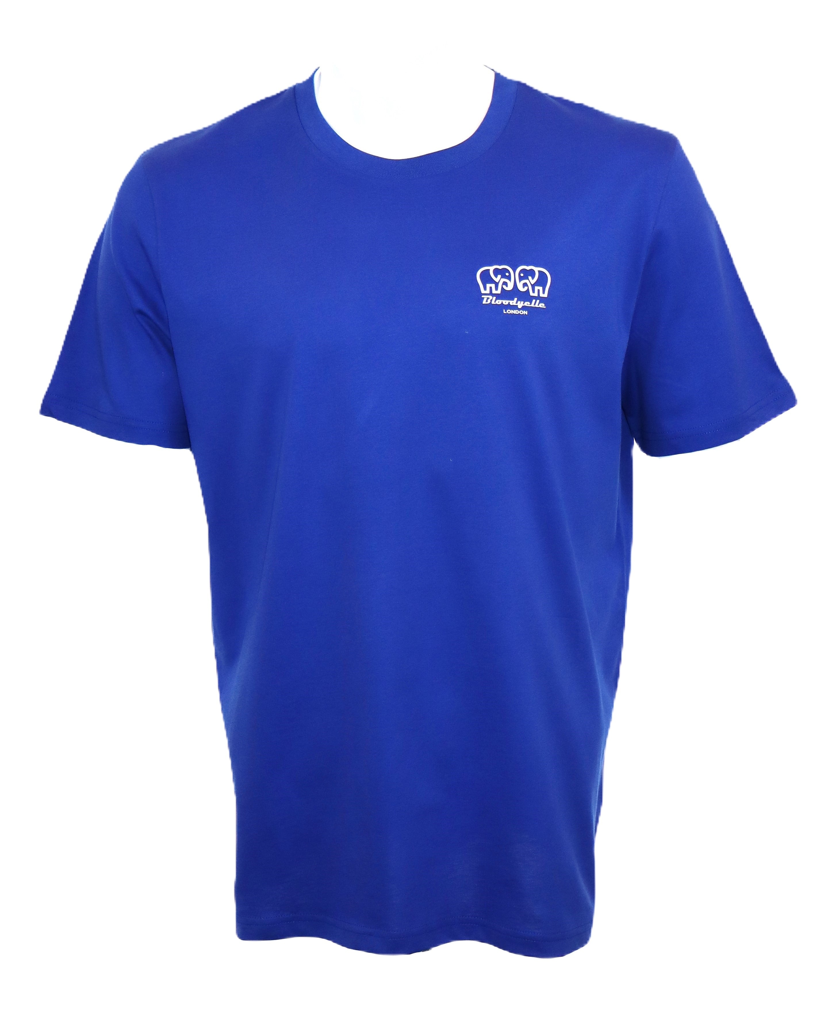 Royal Blue Bloodyelle Mini Raised Rubberised Logo T-Shirt