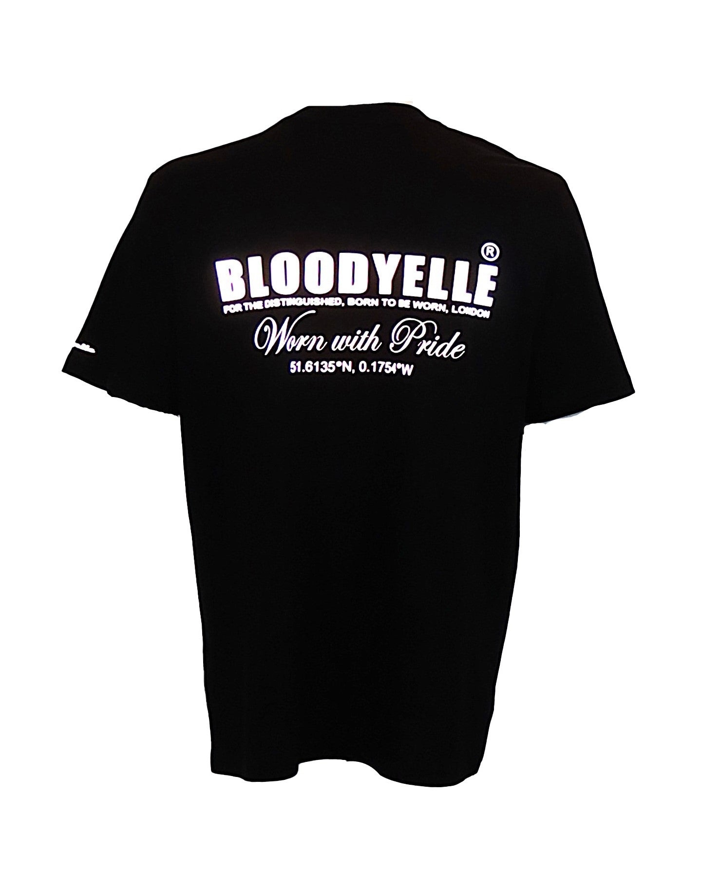 Wear With Pride Black & Reflective White T-Shirt