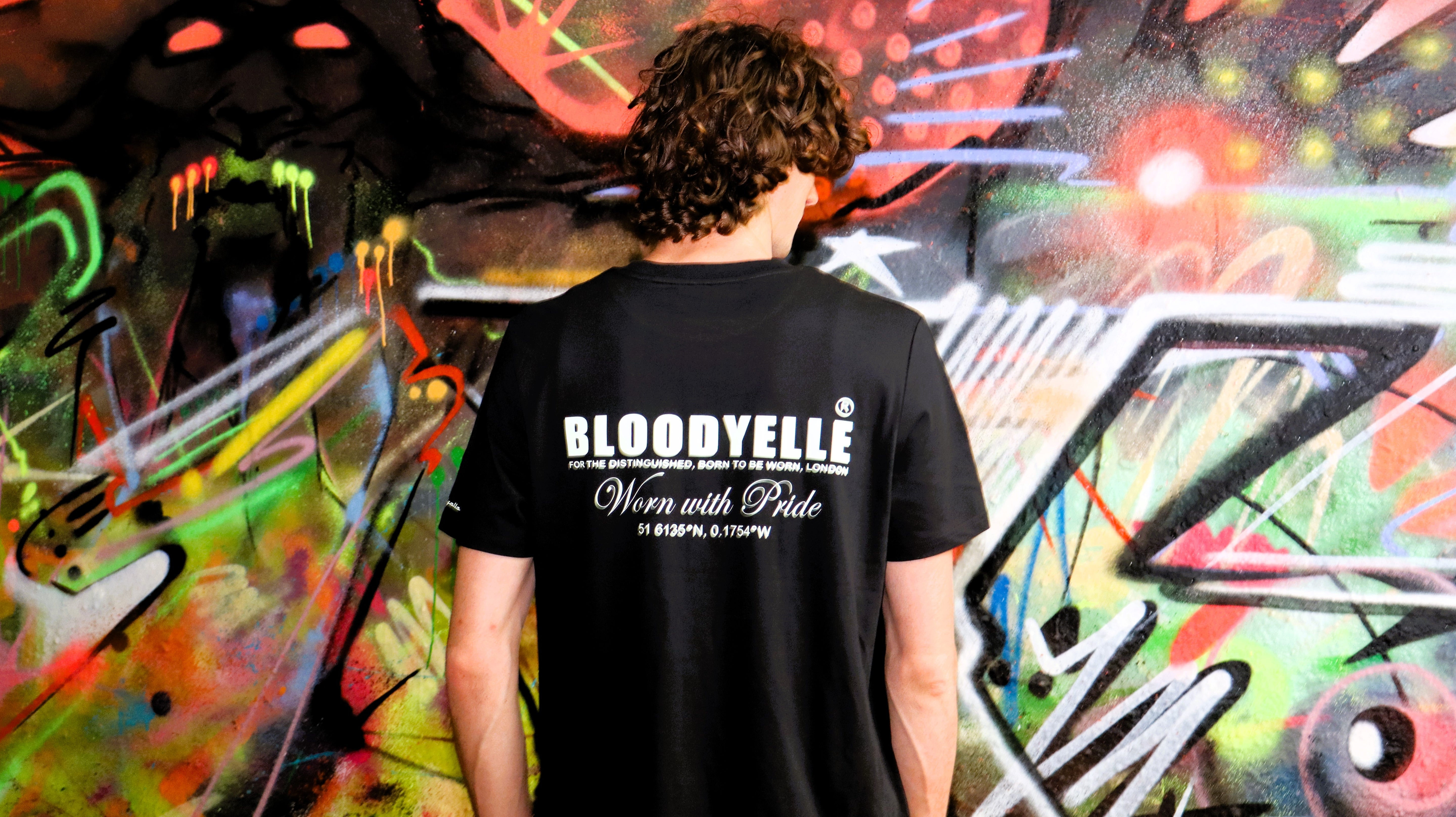 Wear With Pride Black & Reflective White T-Shirt