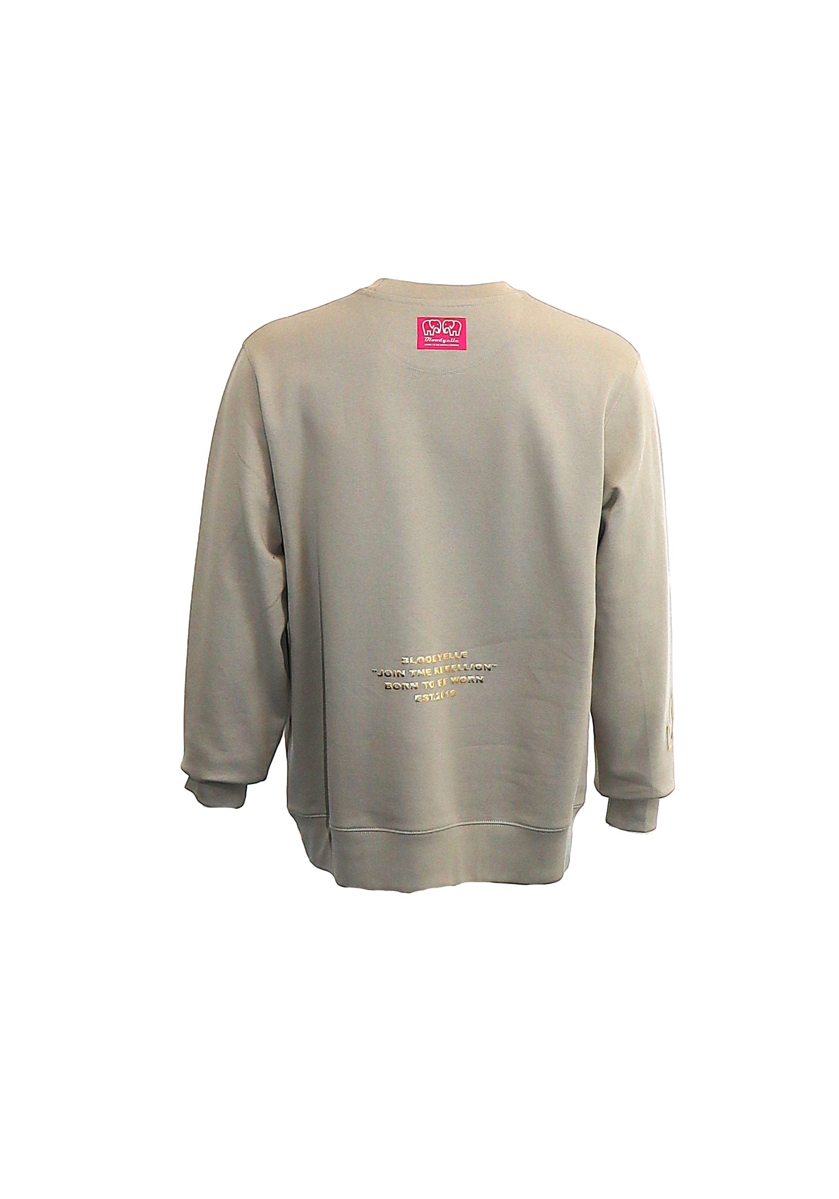 Stone and Gold Puff Sweatshirt
