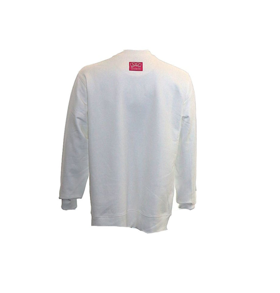 Mini Elephant White Sweatshirt