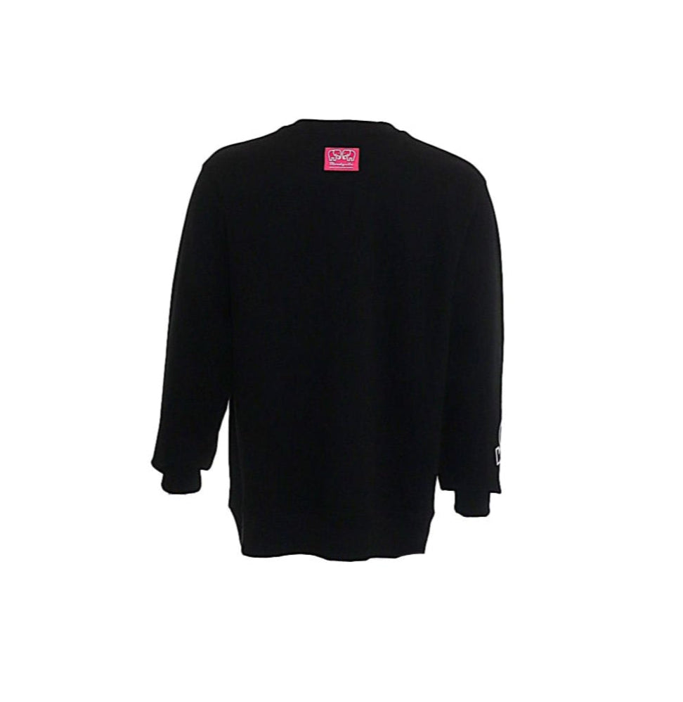 Mini Elephant Black Sweatshirt