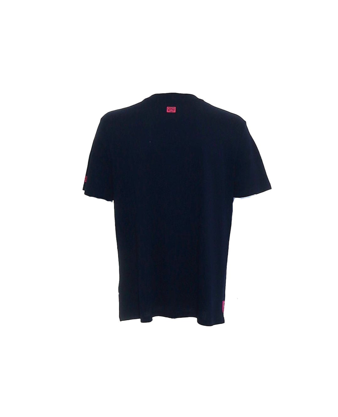 Medium Logo Navy and Gold Puff T-Shirt