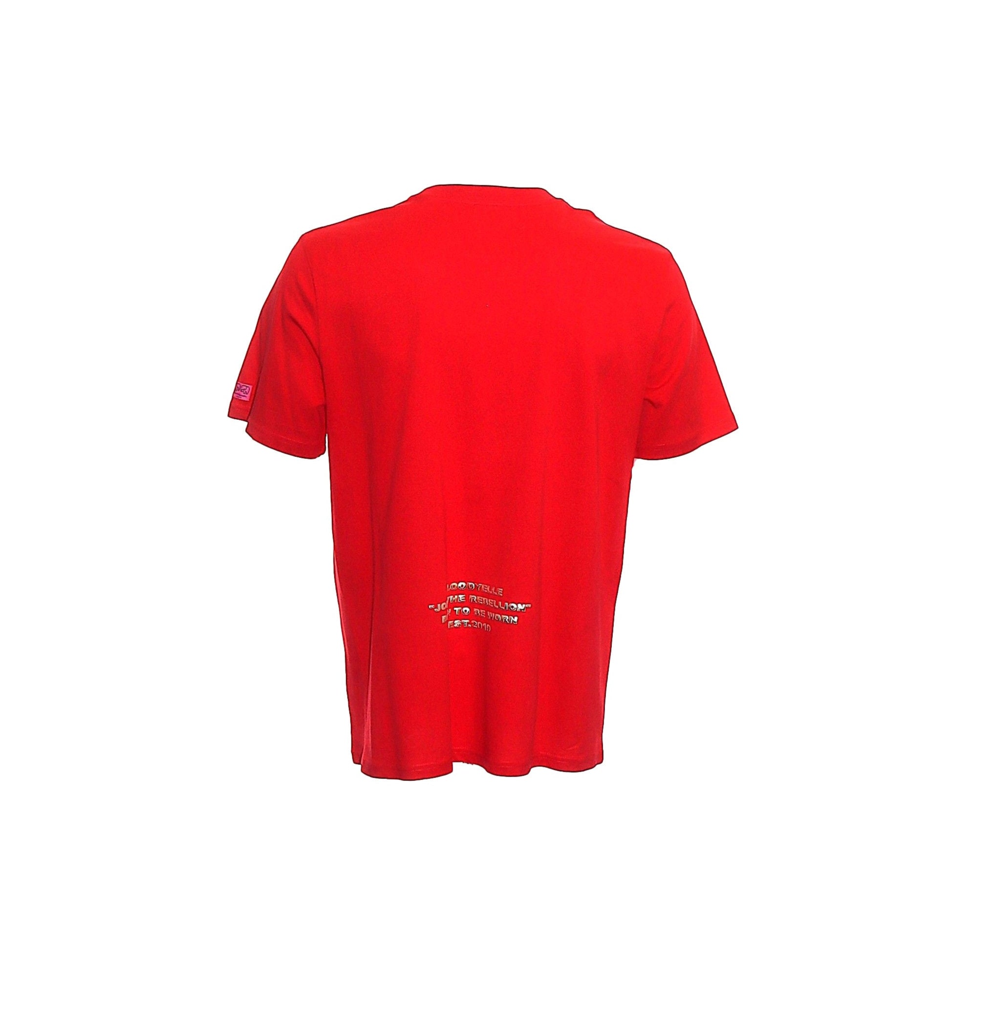 Rebellion Red and Gold Puff T-Shirt