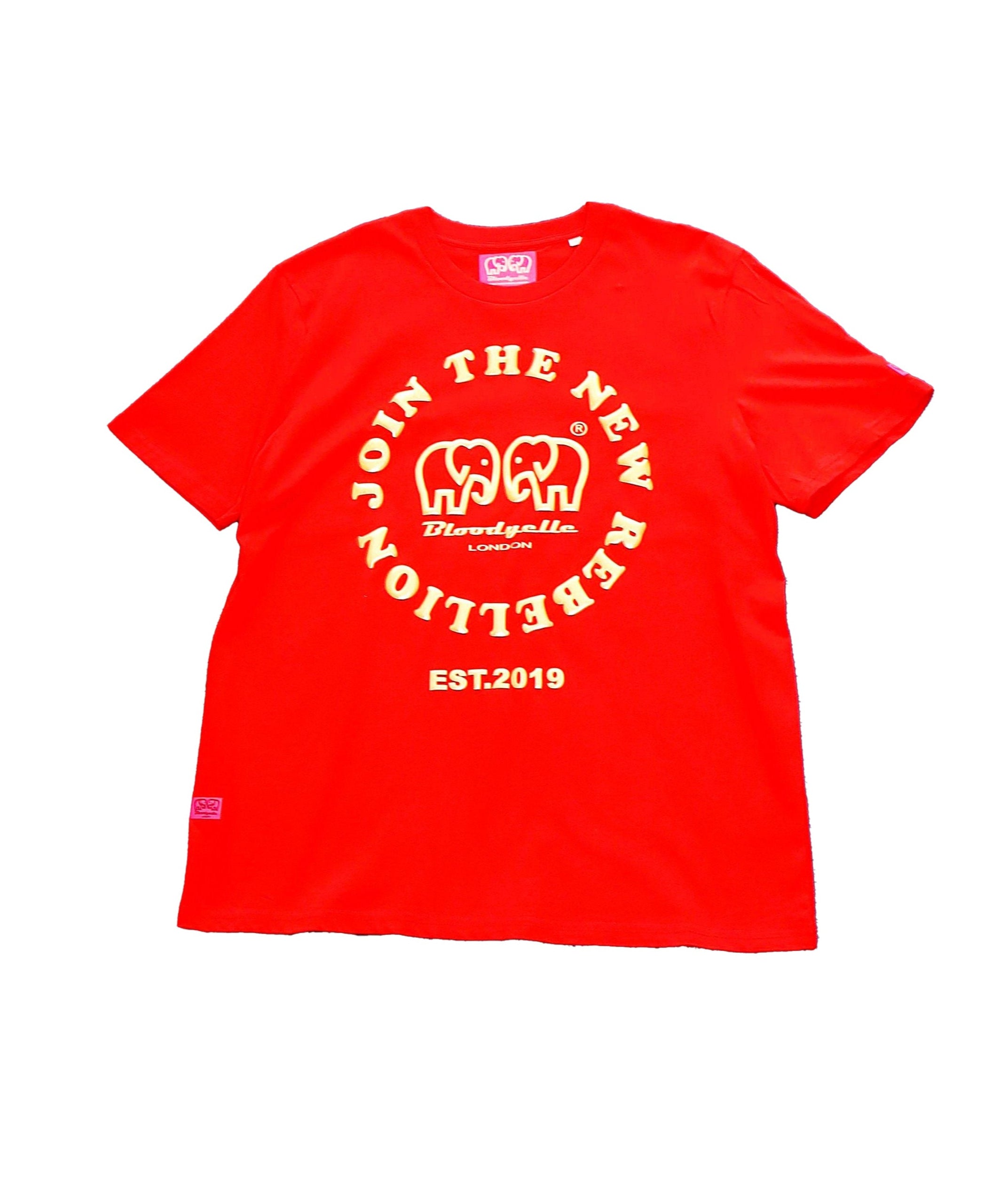 Rebellion Red and Gold Puff T-Shirt