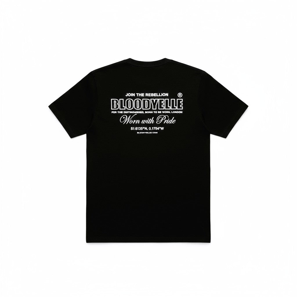 Wear with Pride Black with Glow in the Dark Logo T-Shirt
