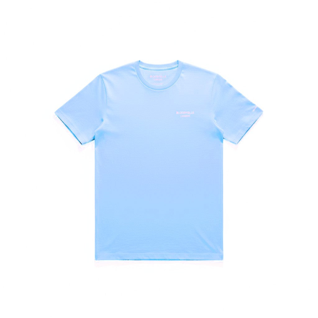 Wear with Pride Light Blue with Beige Logo T-Shirt