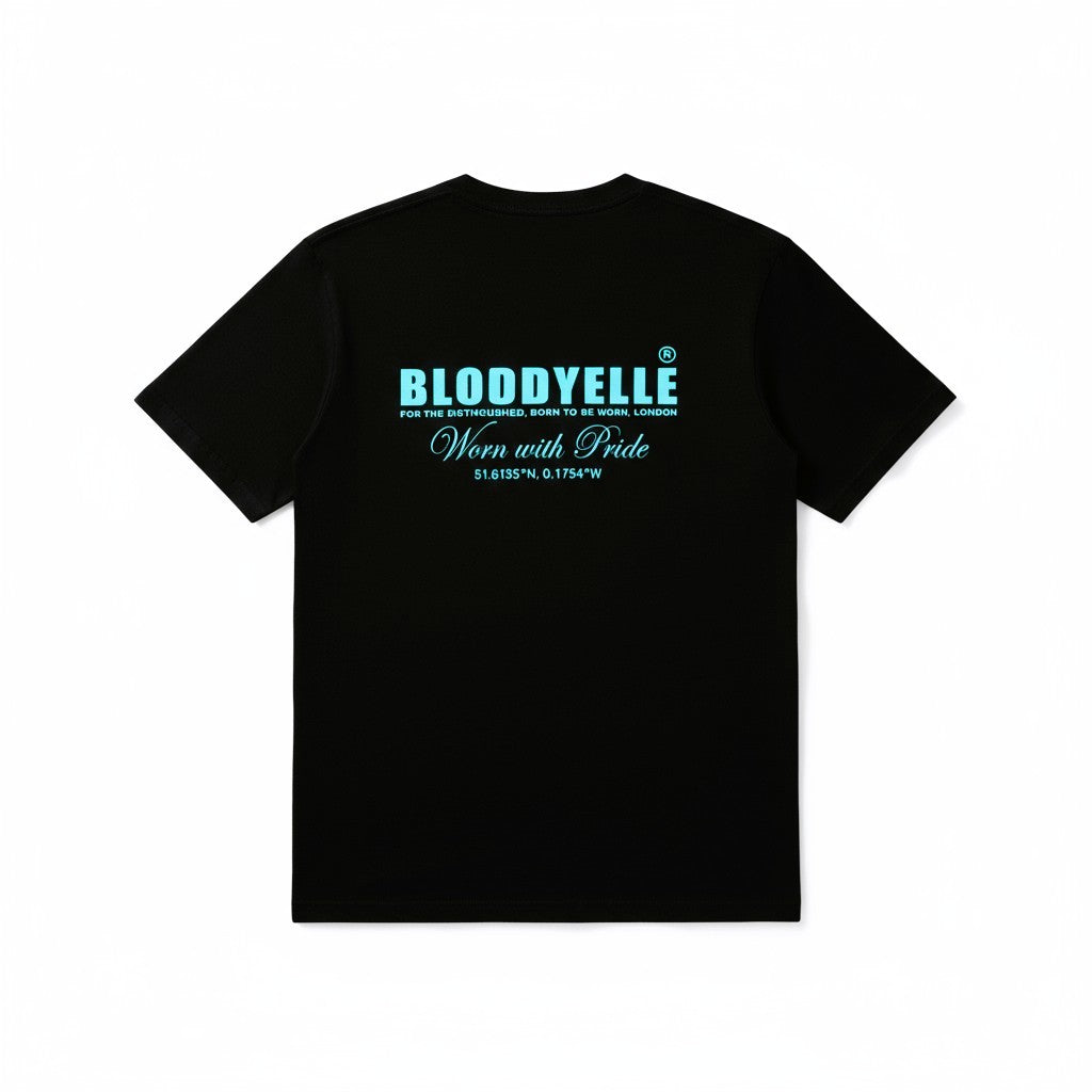 Wear With Pride Black & Tiffany Blue T-Shirt