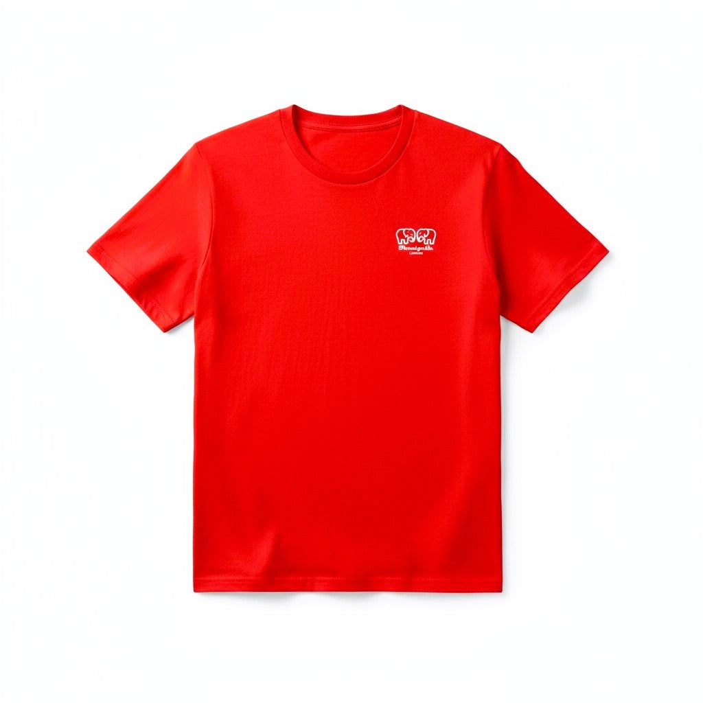 Red Bloodyelle Mini Raised Rubberised Logo T-Shirt