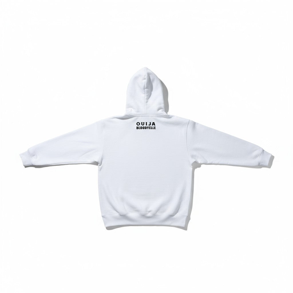 White Ouija Hoddie