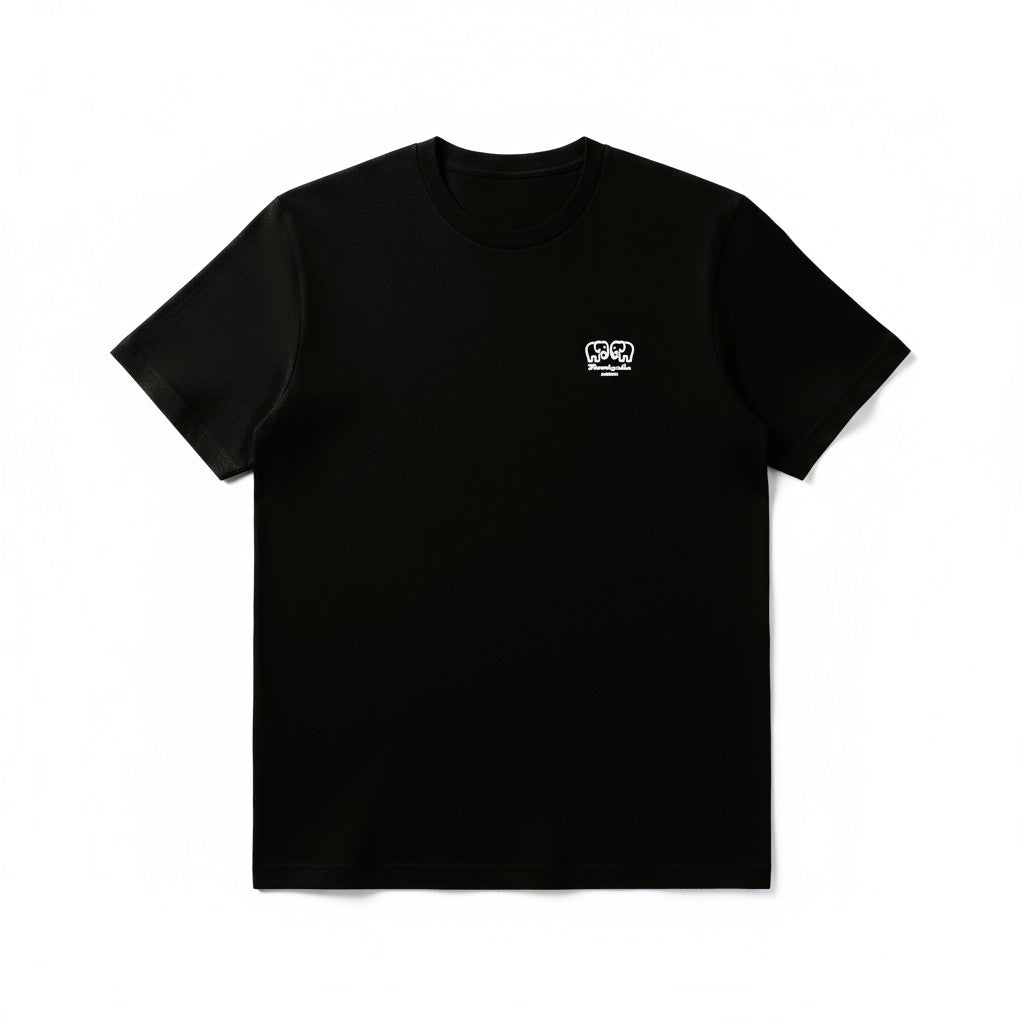 Black Bloodyelle Mini Raised Rubberised Logo" T-Shirt