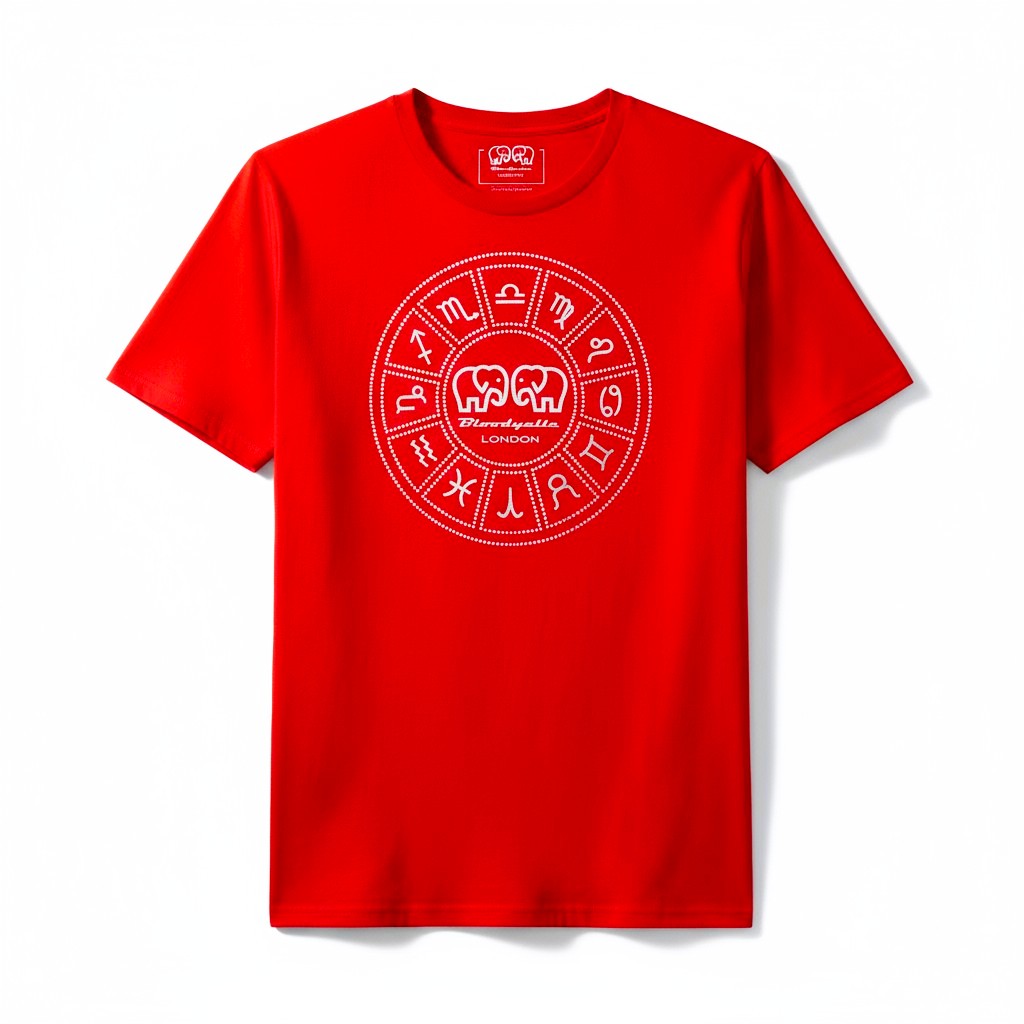 T-Shirt Red Zodiac