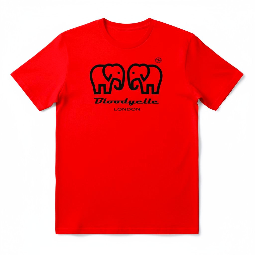 Essential Core Red & Black Flock T-Shirt