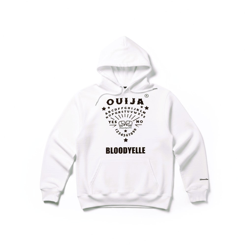 White Ouija Hoddie