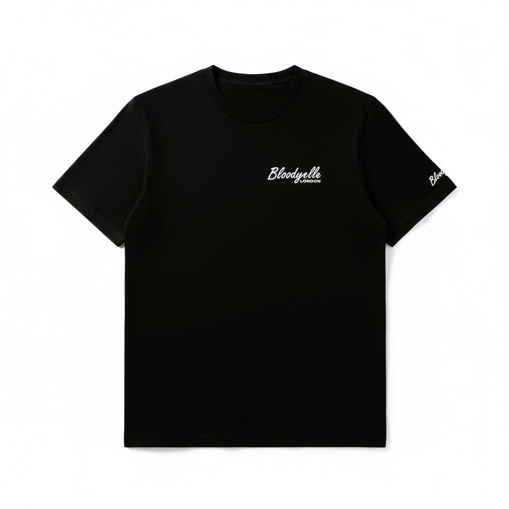Bloodyelle with White Signature T-Shirt