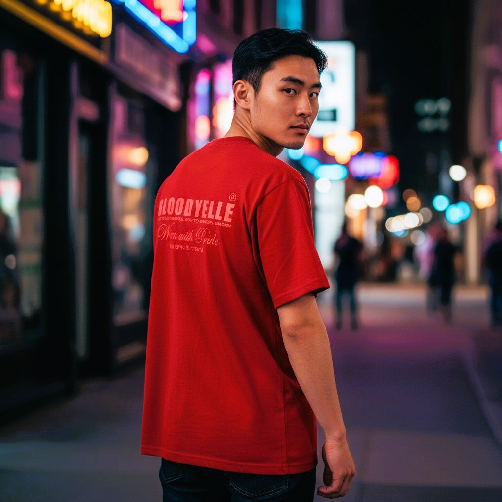 Wear With Pride - Red & Neon Red T-Shirt