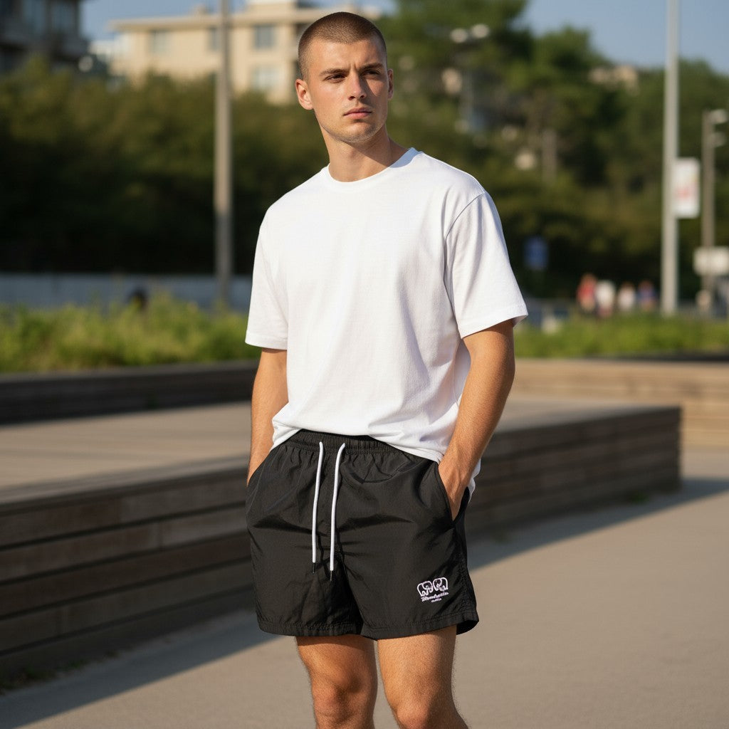 Black Swim Shorts