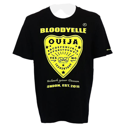 T-Shirt OUIJA Black w/ Yellow Design