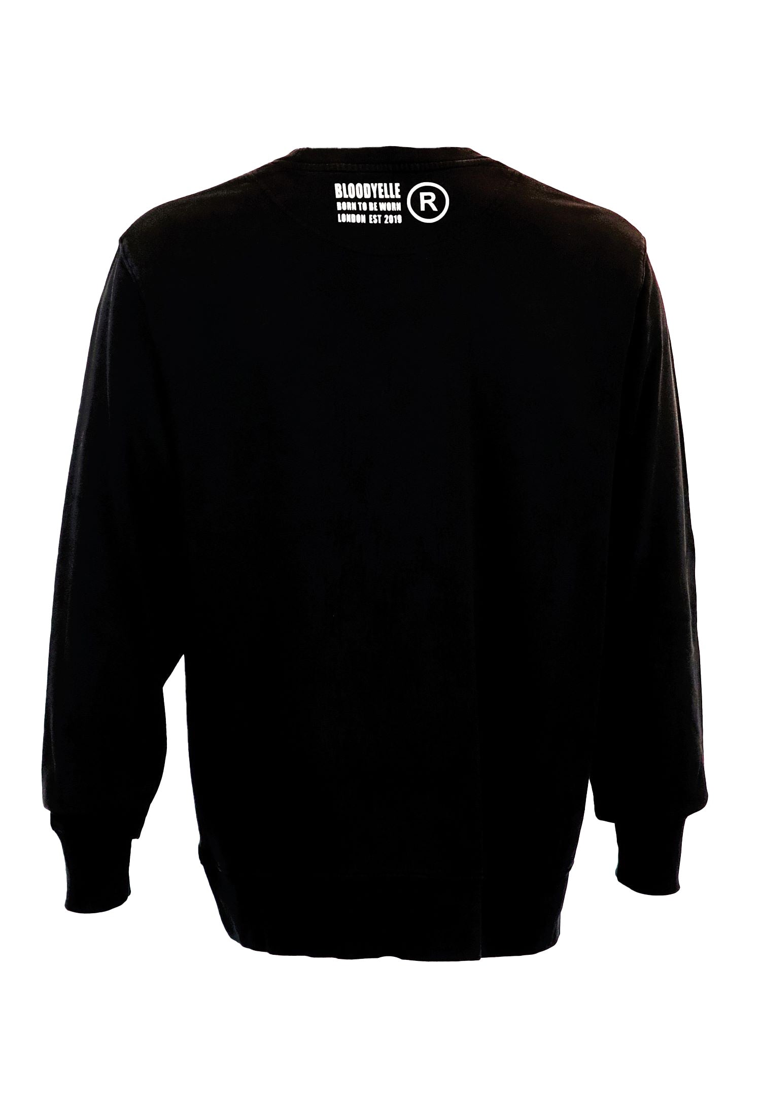 Vintage Black Bloodyelle Infinity Logo Sweatshirt