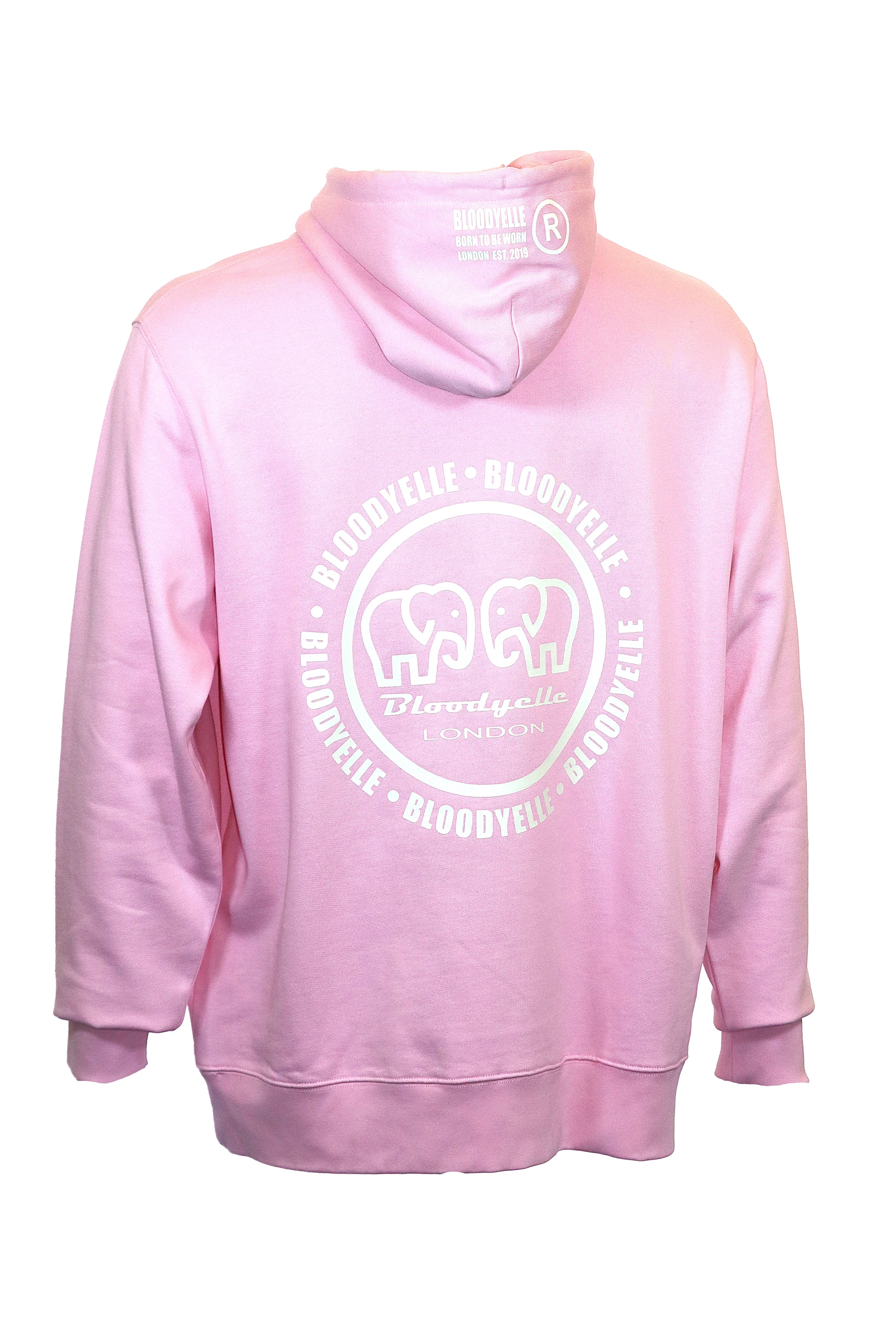 Hoodie Pink with Glow in the dark Infinity Logo