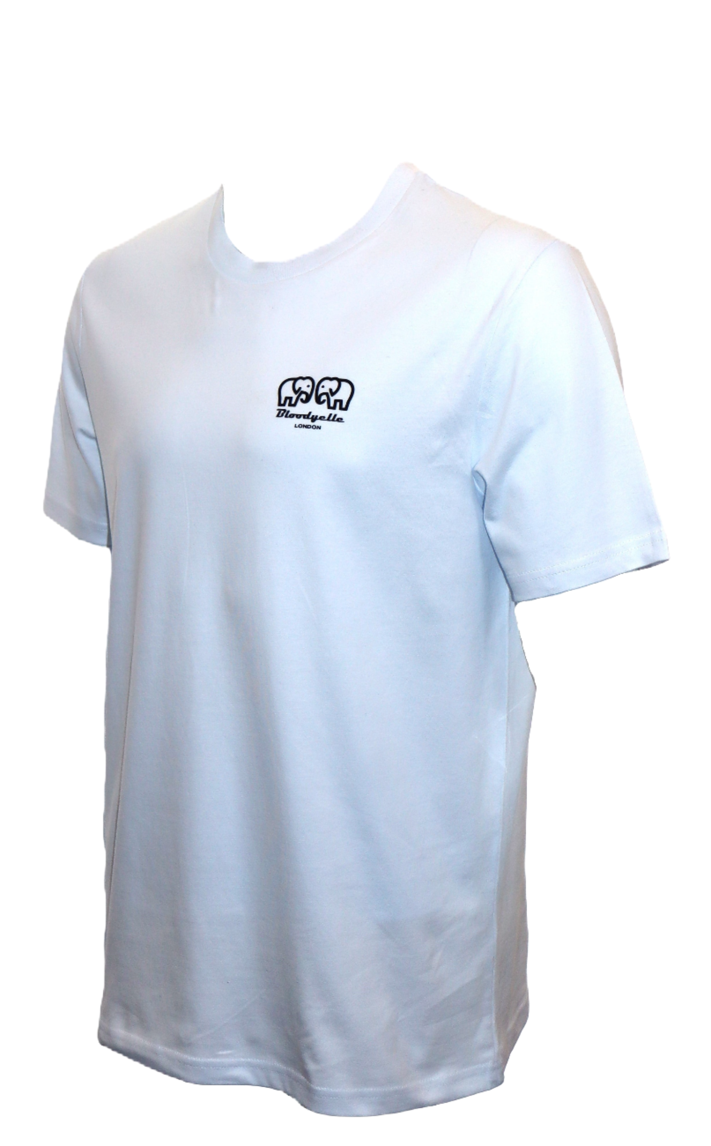 White Bloodyelle Mini Raised Rubberised  Logo T-Shirt