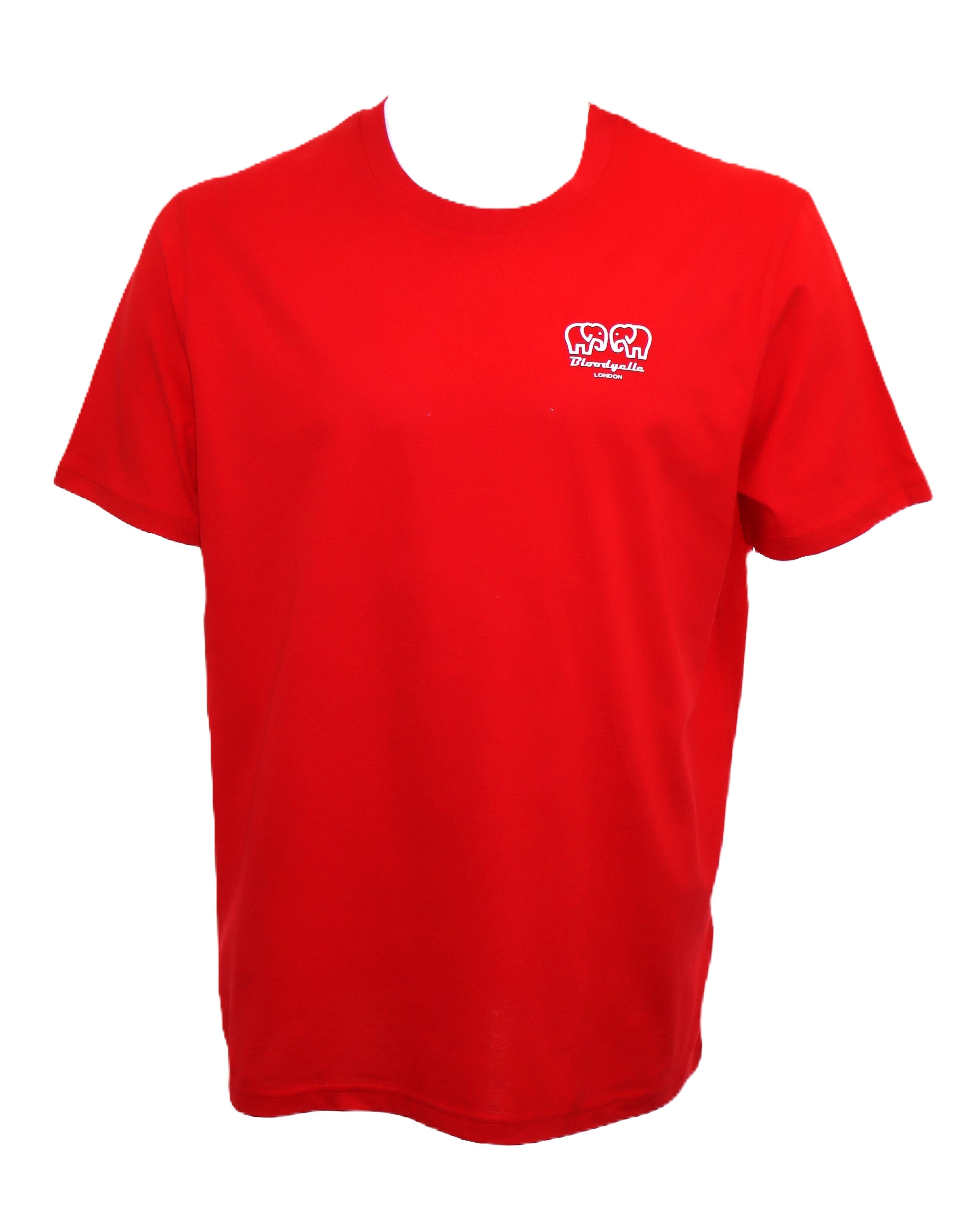 Red Bloodyelle Mini Raised Rubberised  Logo T-Shirt