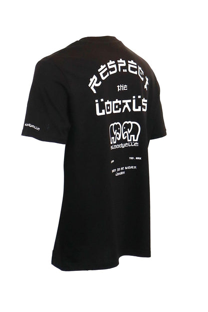 Black Respect The Locals T-Shirt