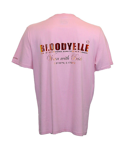 Wear With Pride Cotton Pink and Metallic Red T-Shirt