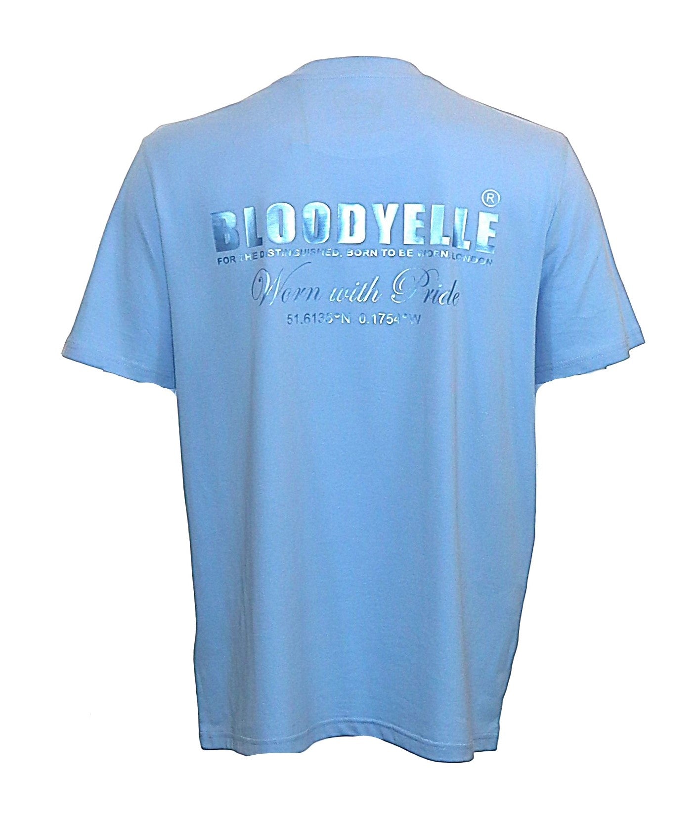 Wear With Pride Light Blue & Metallic Blue T-Shirt