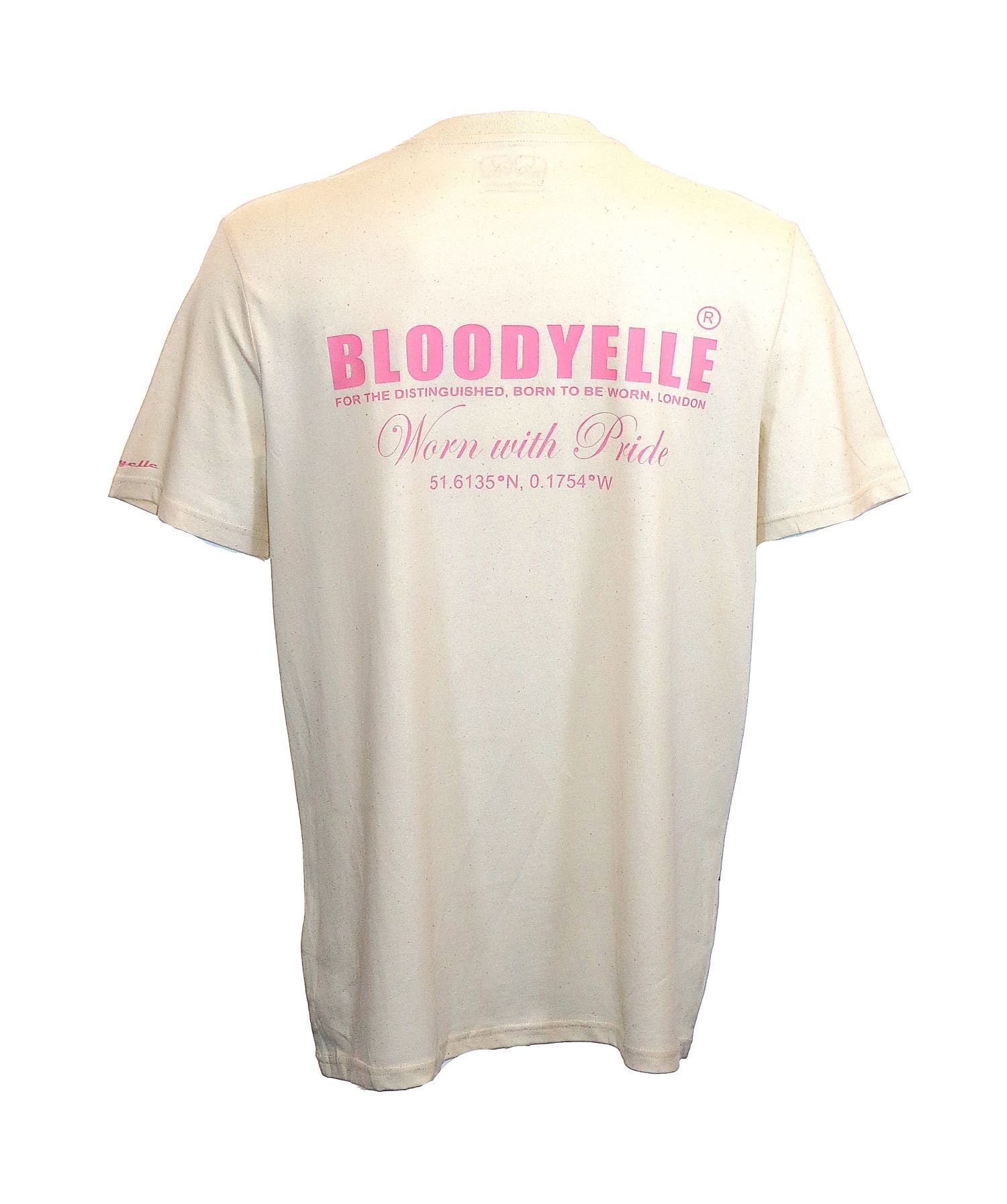 Wear With Pride - Raw Cotton and Pink T-Shirt