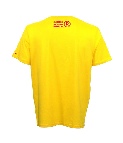 For those who know T-Shirt Yellow Black and Red Flock Pineapple