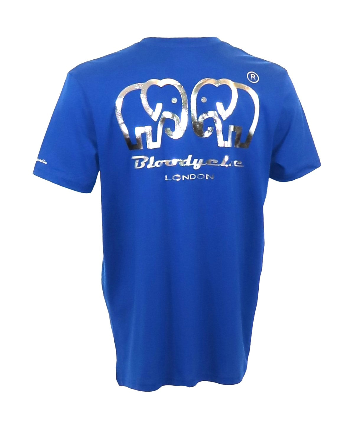 Royal Blue Bloodyelle Big Elephant back logo