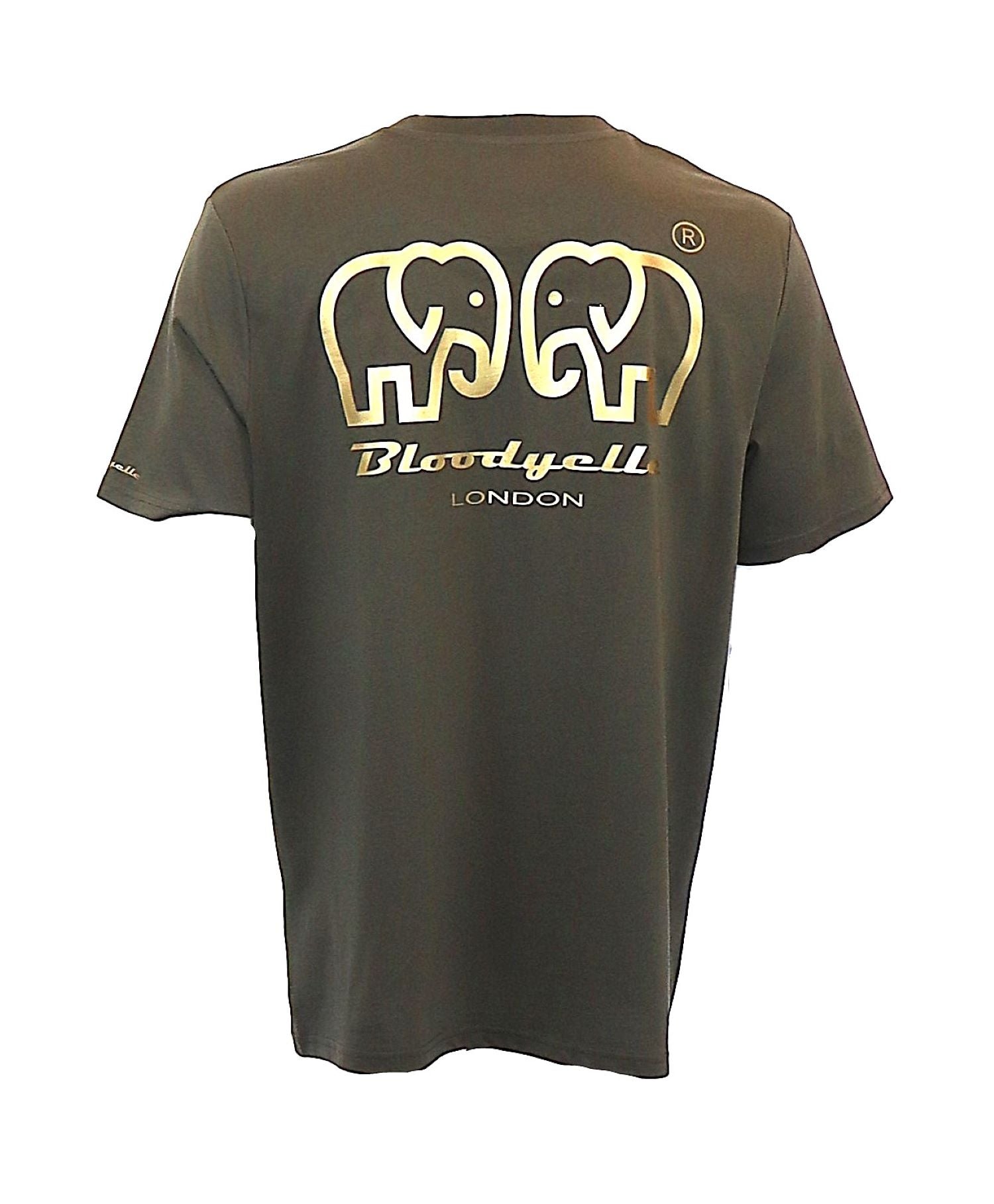 Khaki Bloodyelle Big Elephant back logo