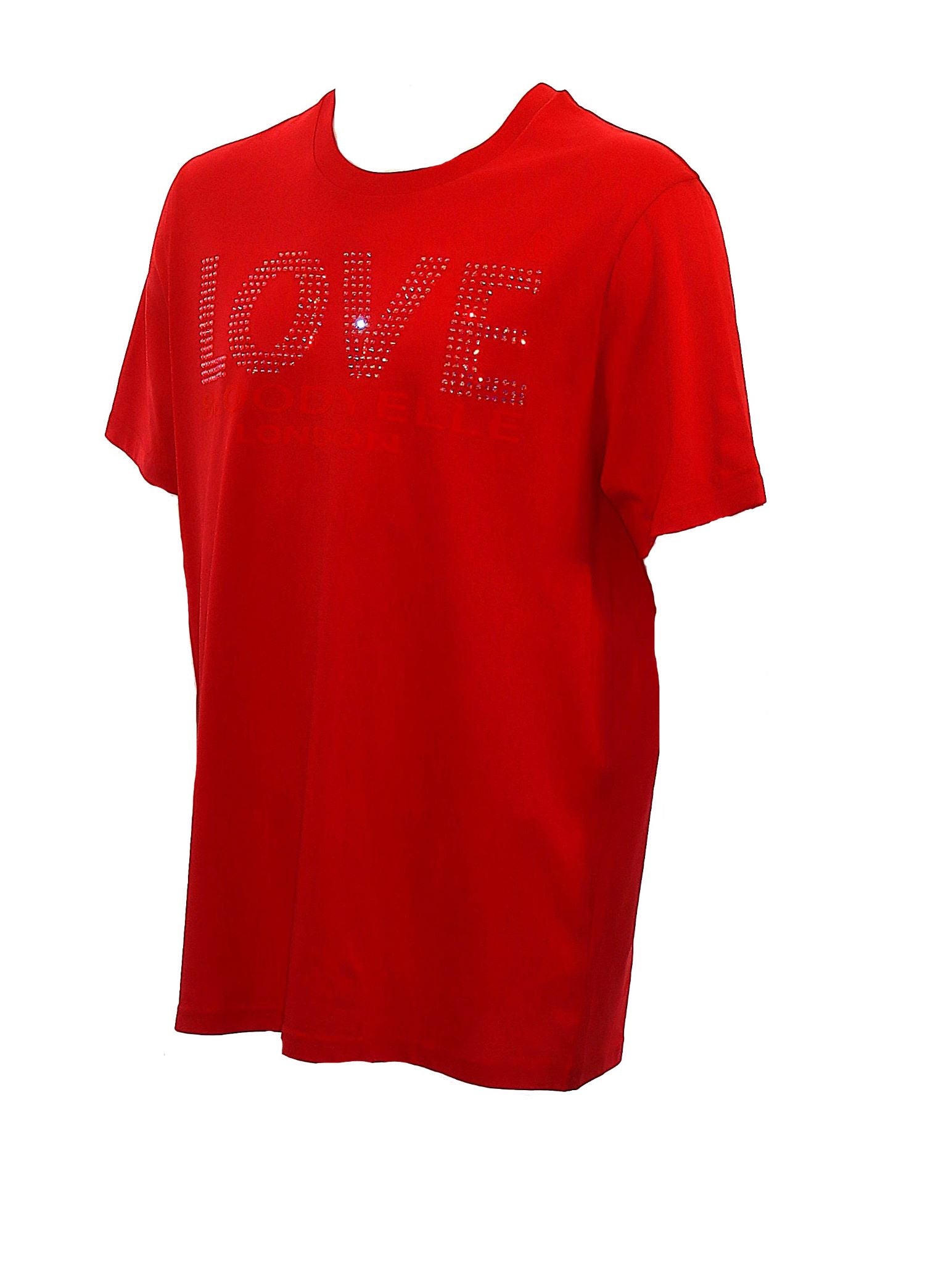 Limited Edition Red Love Crystal T-Shirt