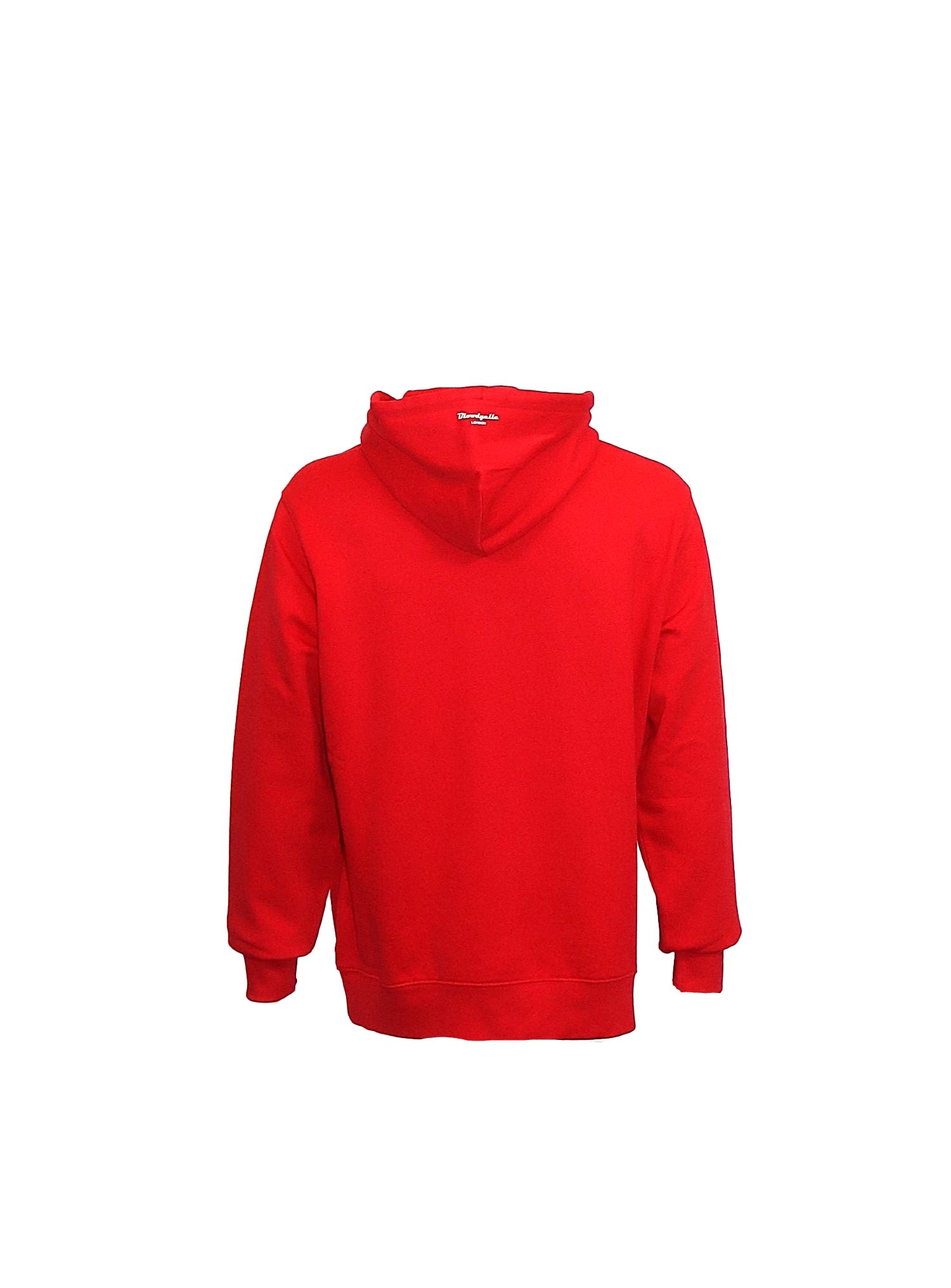 Bloodyelle Brand Hoodie Red with White Logo