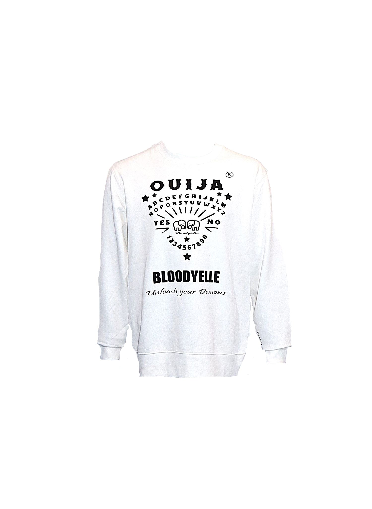 White Ouija Sweatshirt