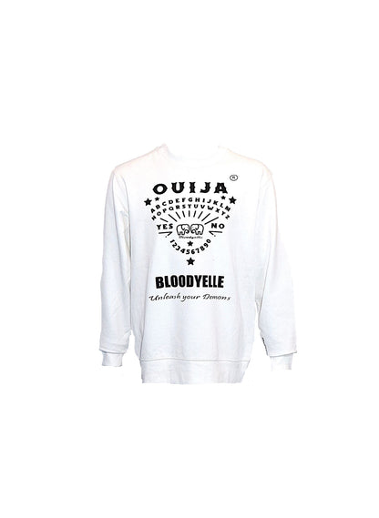 White Ouija Sweatshirt