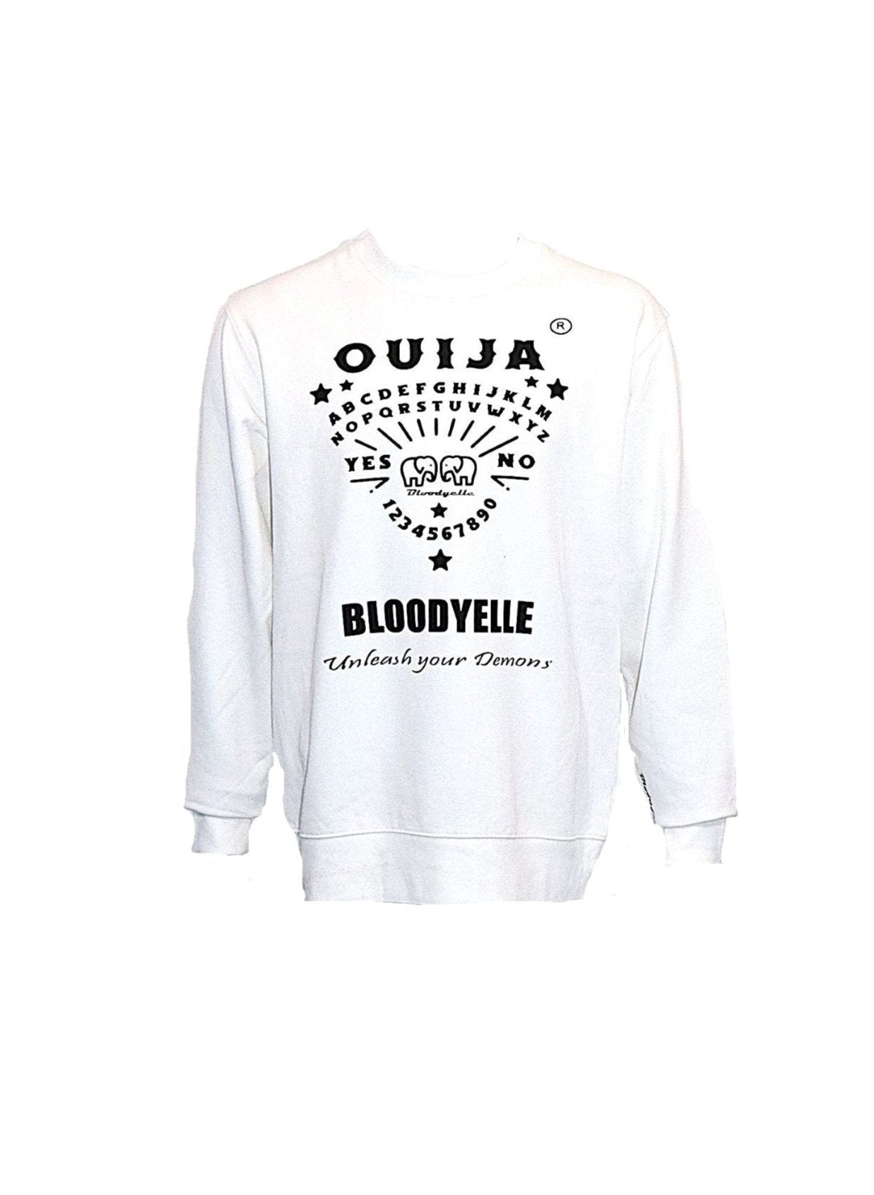 White Ouija Sweatshirt