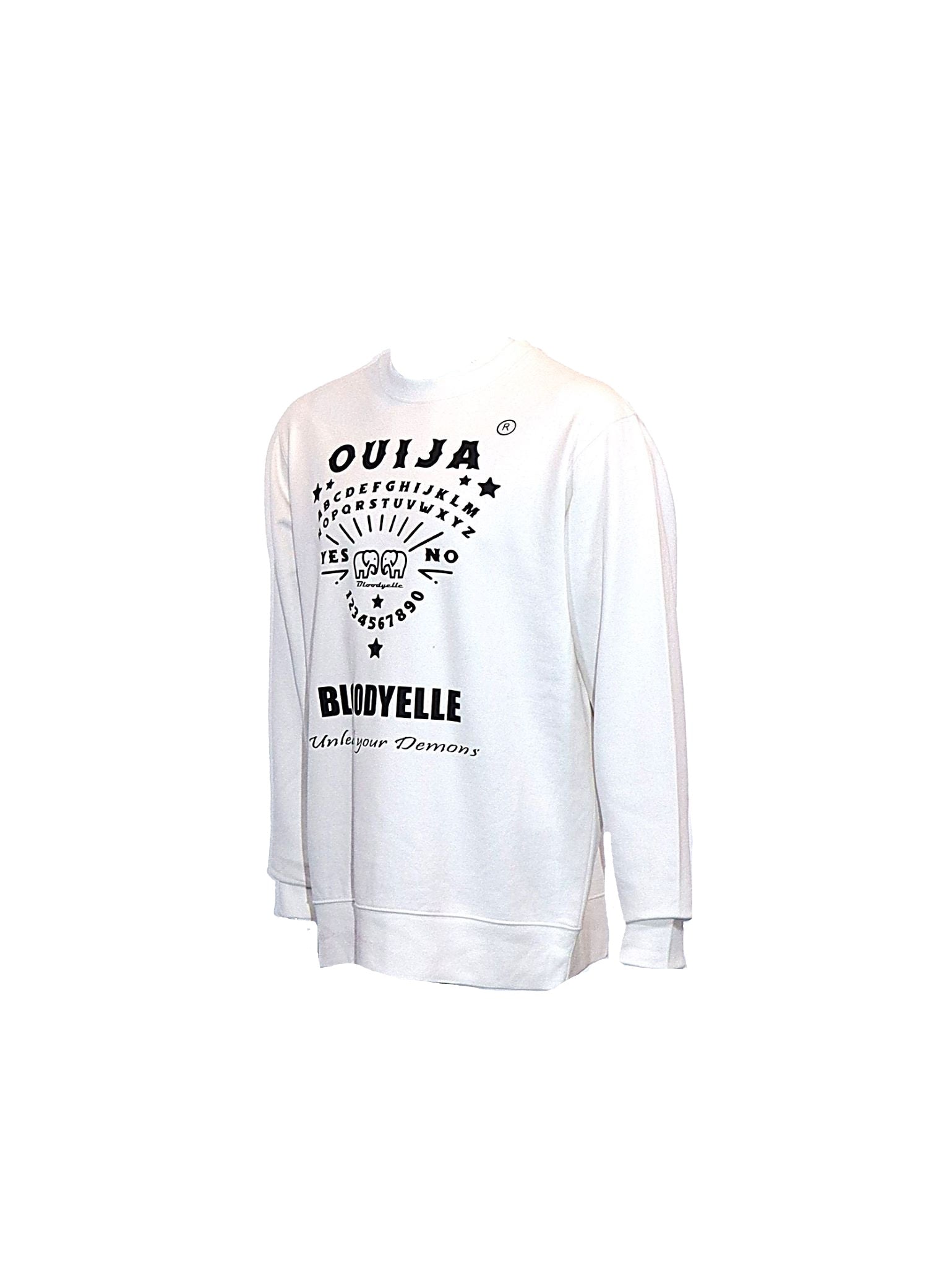 White Ouija Sweatshirt