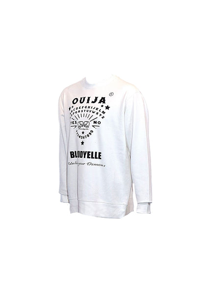 White Ouija Sweatshirt