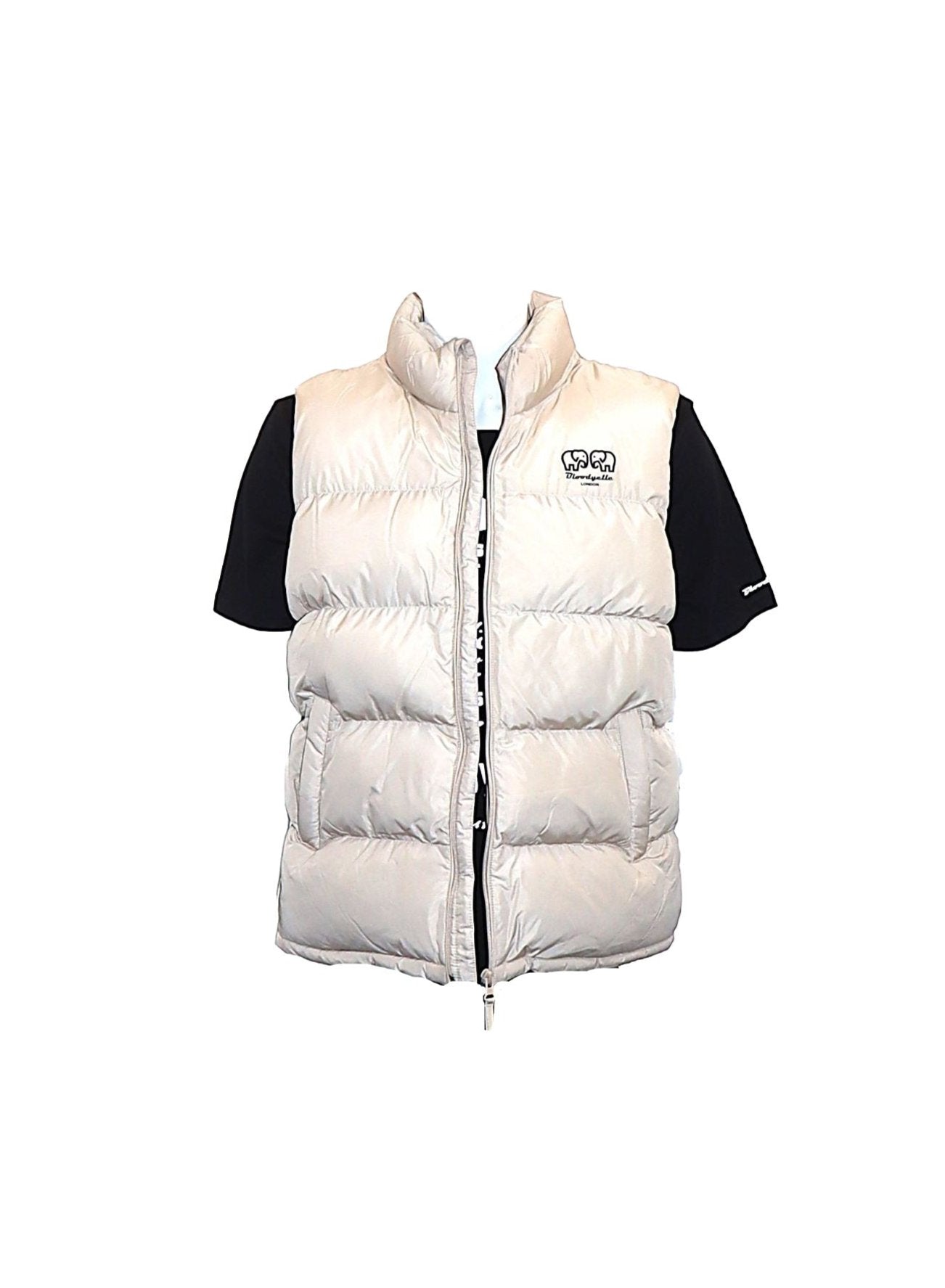 Beige Heavy Padded Body Warmer