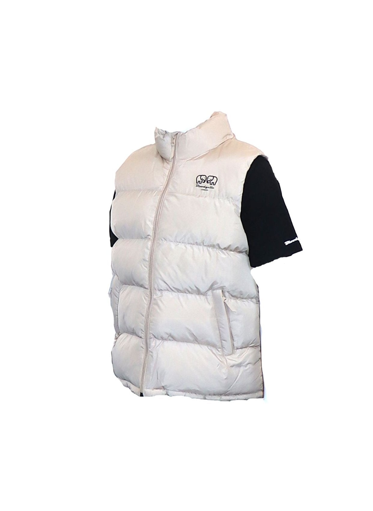 Beige Heavy Padded Body Warmer