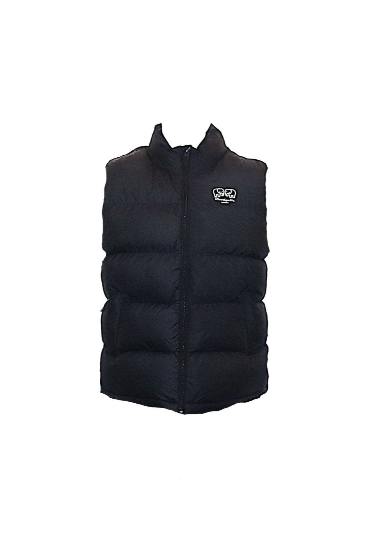 Black Heavy Padded Body Warmer