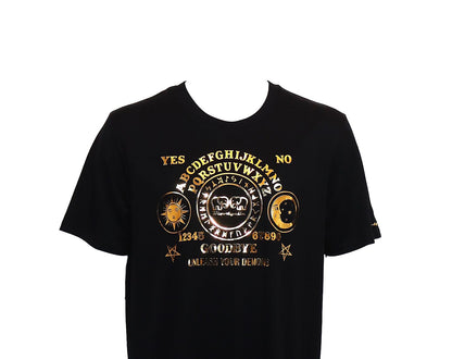 Limited Edition Black and Gold Metallic Ouija T-shirt