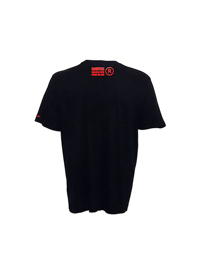 Greek Legends 2 Black with Red Flock T-Shirt