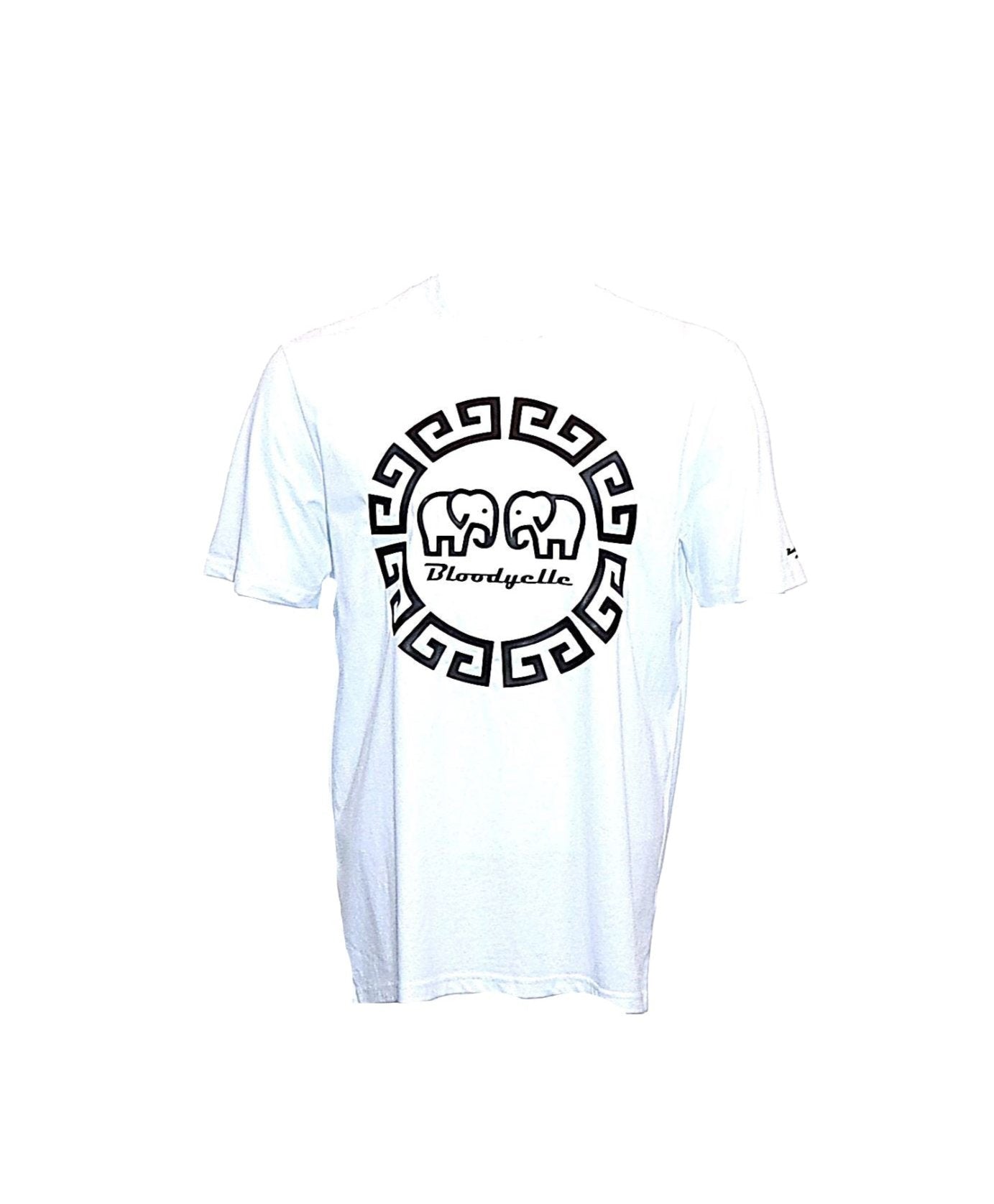 Greek Legends 2 White with Black Raised Logo T-Shirt