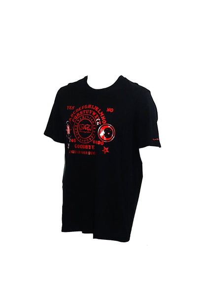 Limited Edition Black and Metallic Red Ouija T-shirt