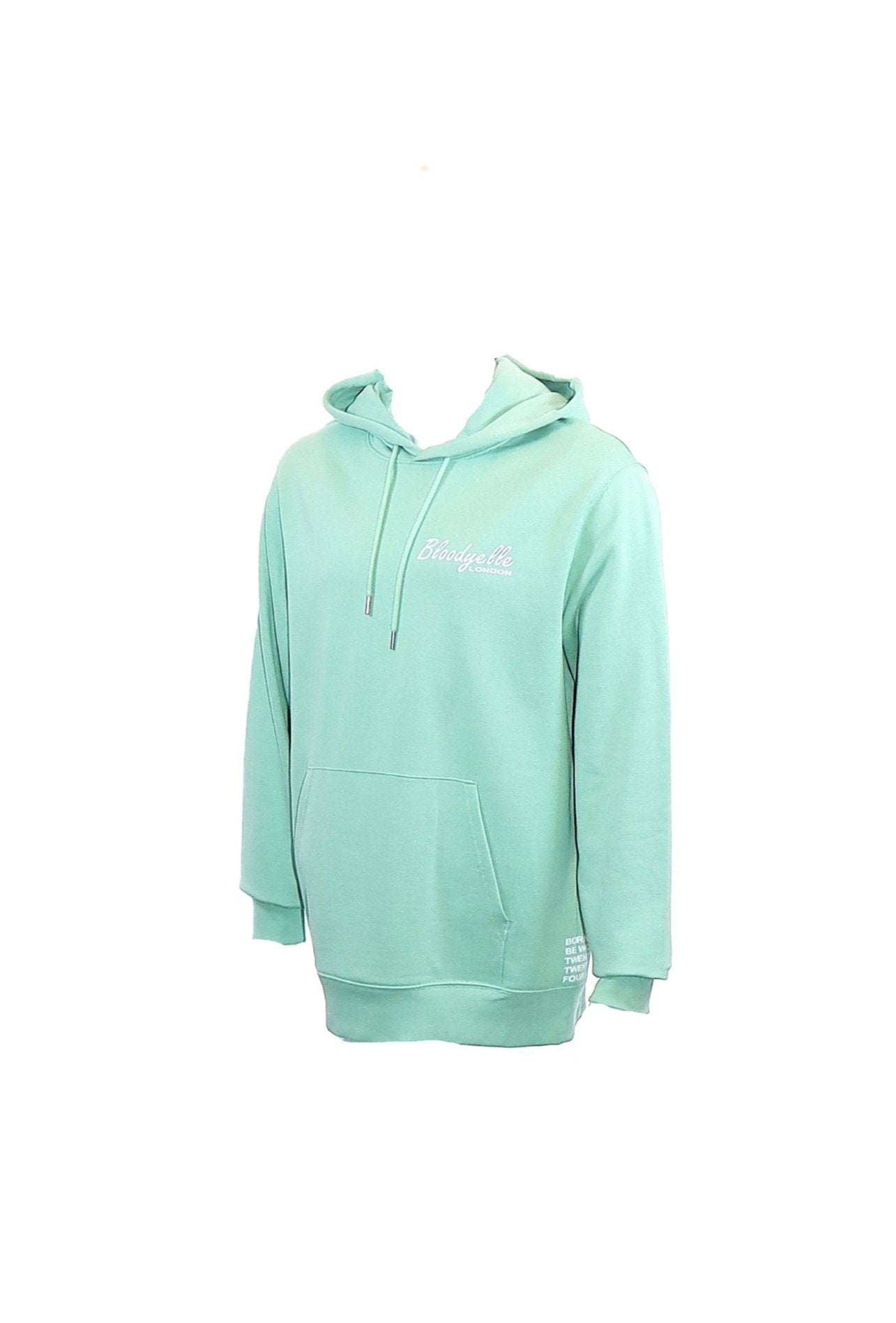 Misty Jade with White Flock Bloodyelle Signature Hoodie