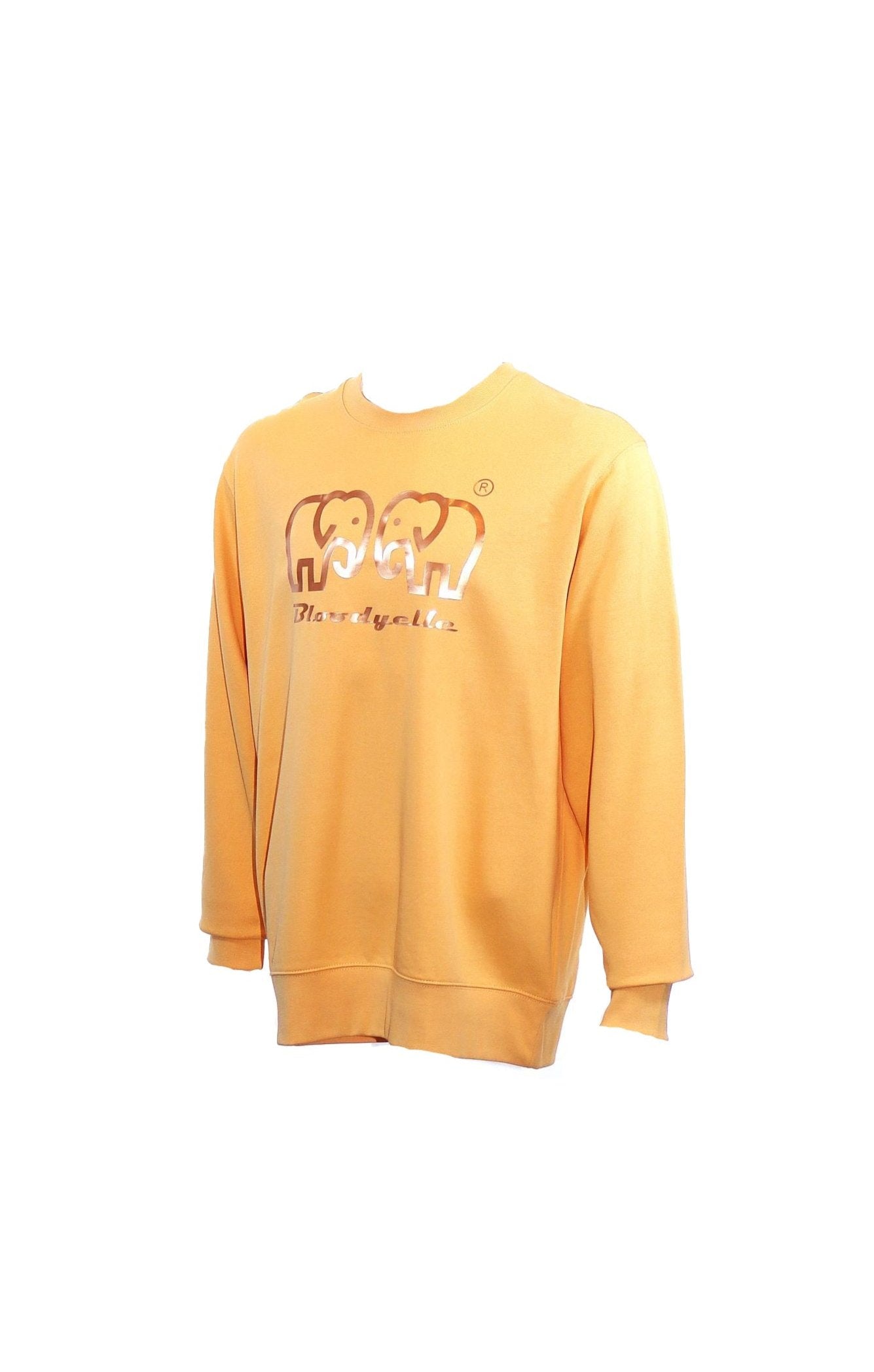 Pale Orange Elephant logo Brand Sweatshirt